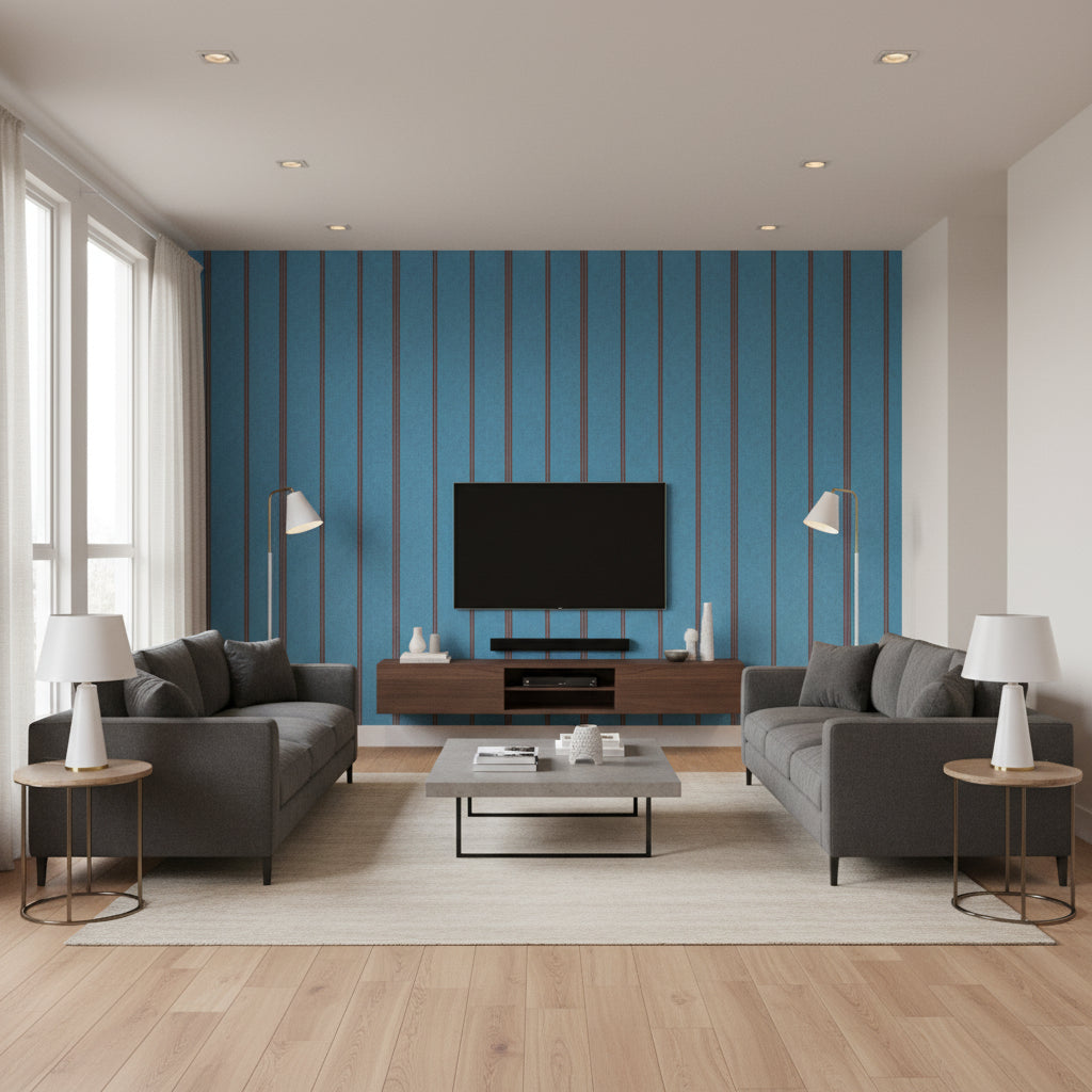 Pin Up Cornetto | Mind The Gap - Living Room Visualization (AI-generated, may not be to scale. Verify pattern scale with product specifications.)