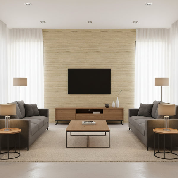 Soya Wallcovering - Beige | Ronald Redding