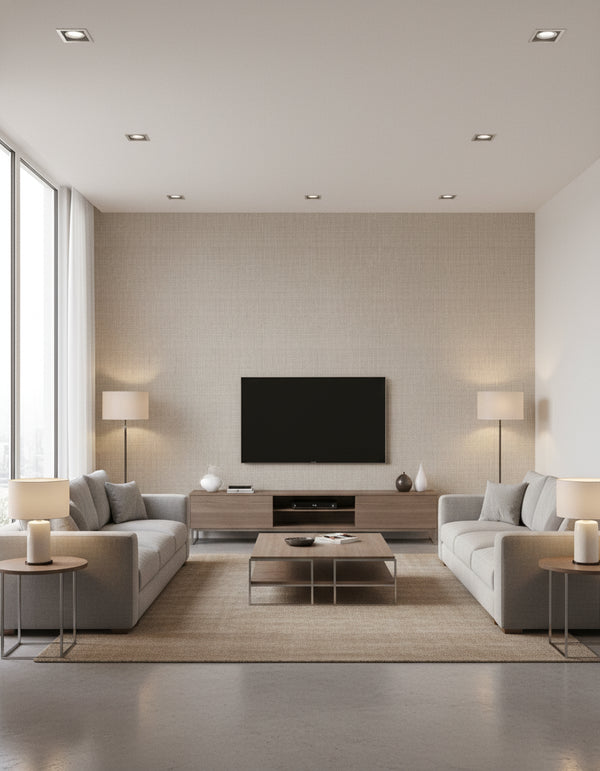 Amari High Performance Wallcovering - Fossil | Ronald Redding