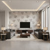 GWP-3711.111.0 | Kravet - Living Room Visualization (AI-generated, may not be to scale. Verify pattern scale with product specifications.)