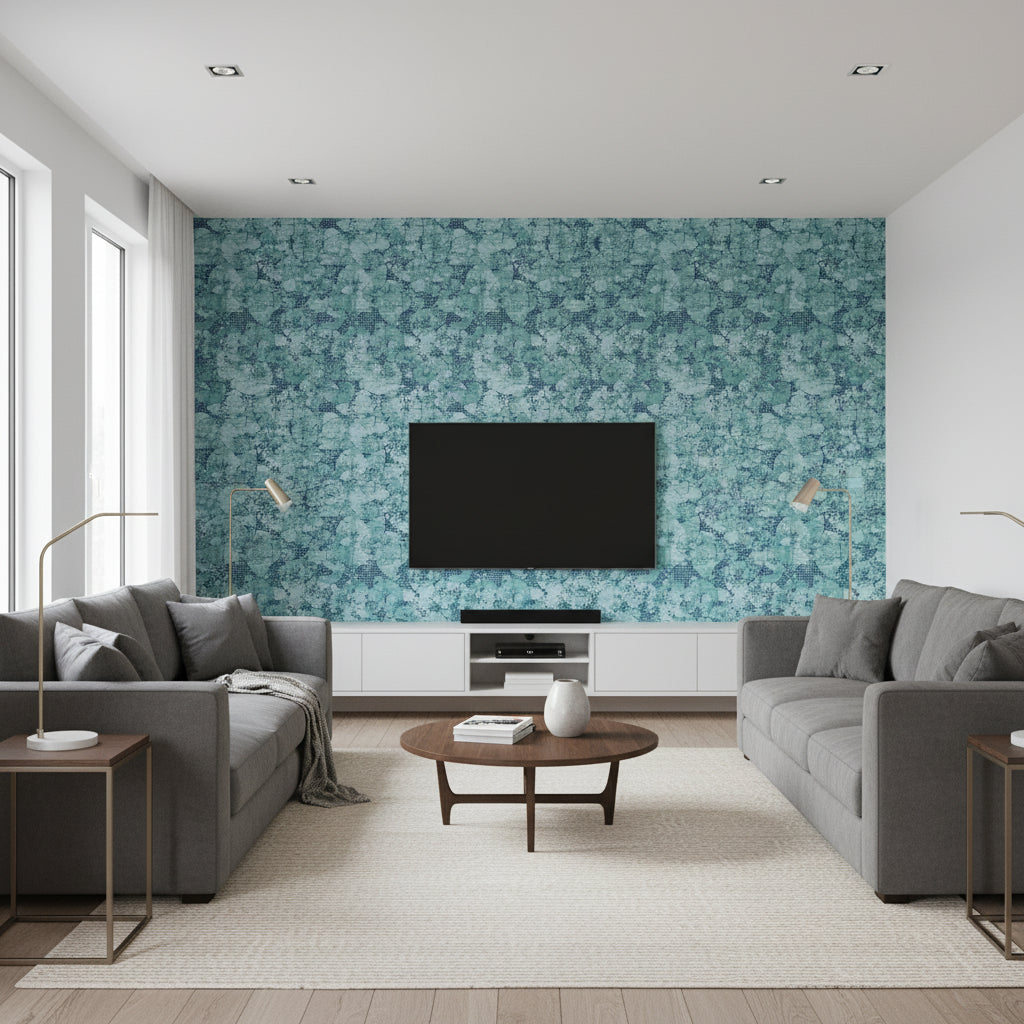 GWP-3719.135.0 | Kravet - Living Room Visualization (AI-generated, may not be to scale. Verify pattern scale with product specifications.)