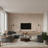 GWP-3719.711.0 | Kravet - Living Room Visualization (AI-generated, may not be to scale. Verify pattern scale with product specifications.)