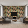 GWP-3721.376.0 | Kravet - Living Room Visualization (AI-generated, may not be to scale. Verify pattern scale with product specifications.)