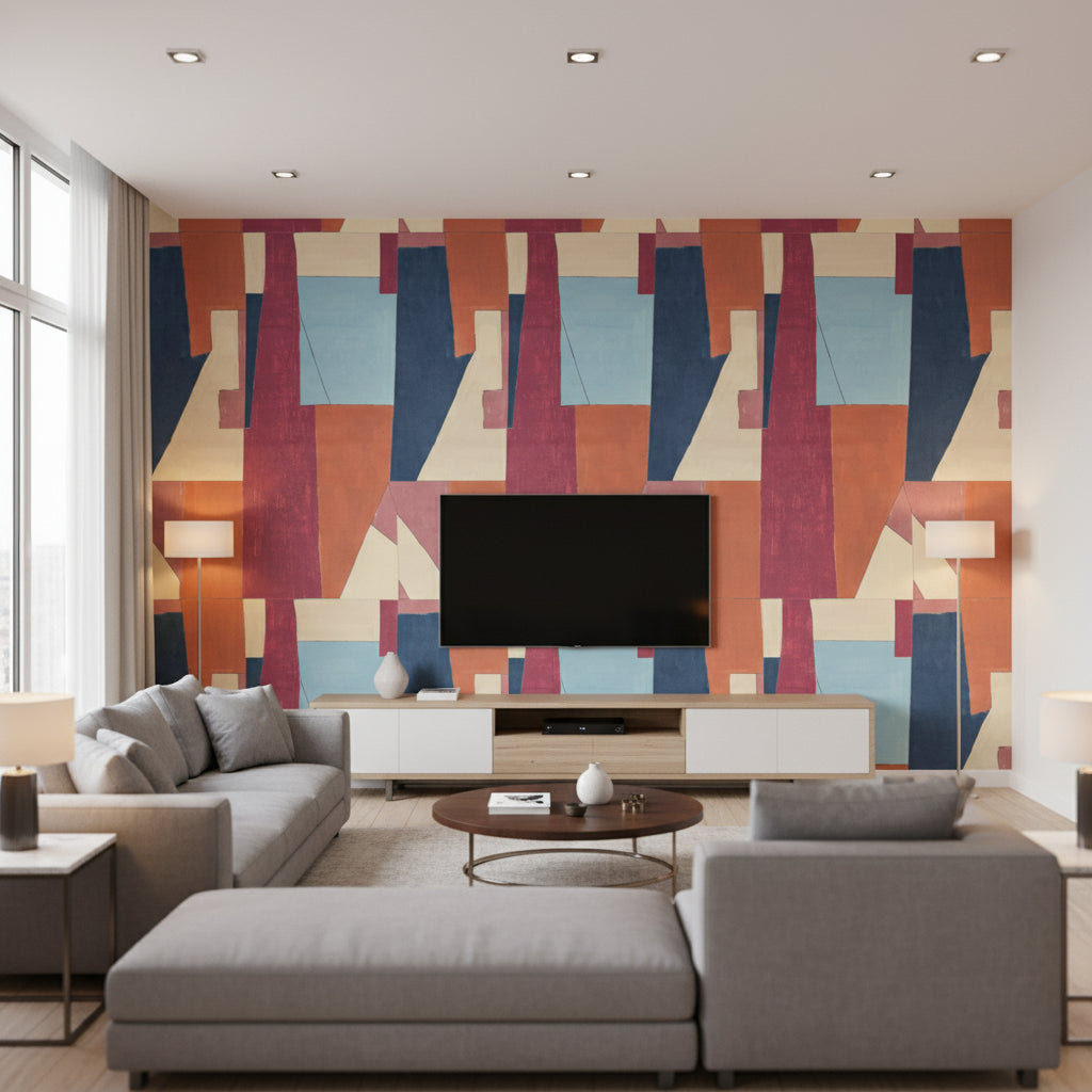 GWP-3721.795.0 | Kravet - Living Room Visualization (AI-generated, may not be to scale. Verify pattern scale with product specifications.)