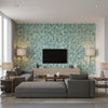 GWP-3724.135.0 | Kravet - Living Room Visualization (AI-generated, may not be to scale. Verify pattern scale with product specifications.)