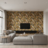 GWP-3729.417.0 | Kravet - Living Room Visualization (AI-generated, may not be to scale. Verify pattern scale with product specifications.)
