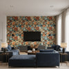 GWP-3729.517.0 | Kravet - Living Room Visualization (AI-generated, may not be to scale. Verify pattern scale with product specifications.)