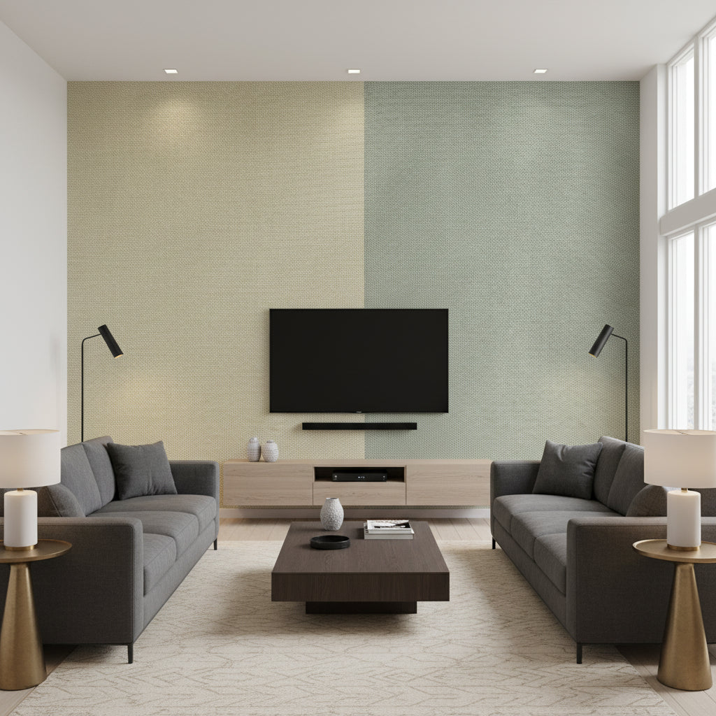 JAG-50032.115.0 | Kravet - Living Room Visualization (AI-generated, may not be to scale. Verify pattern scale with product specifications.)