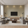 JAG-50052.14.0 | Kravet - Living Room Visualization (AI-generated, may not be to scale. Verify pattern scale with product specifications.)
