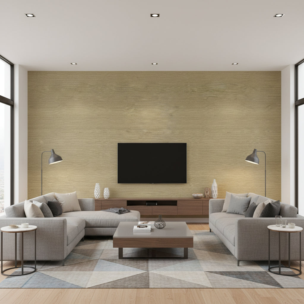 JAG-50052.1416.0 | Kravet - Living Room Visualization (AI-generated, may not be to scale. Verify pattern scale with product specifications.)