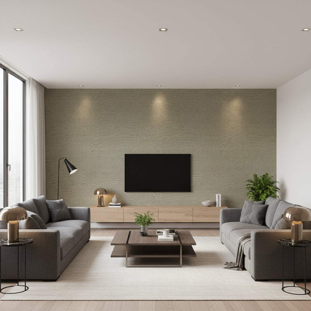 JAG-50052.6.0 | Kravet - Living Room Visualization (AI-generated, may not be to scale. Verify pattern scale with product specifications.)