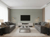Abaca Lake | Romo - Living Room Visualization (AI-generated, may not be to scale. Verify pattern scale with product specifications.)