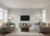 Panama Dove | Romo - Living Room Visualization (AI-generated, may not be to scale. Verify pattern scale with product specifications.)