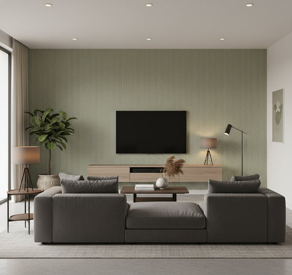 Regent Wallcovering - Emerald | Ronald Redding