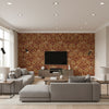 P2017104.97.0 | Kravet - Living Room Visualization (AI-generated, may not be to scale. Verify pattern scale with product specifications.)