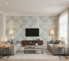 P2018103.115.0 | Kravet - Living Room Visualization (AI-generated, may not be to scale. Verify pattern scale with product specifications.)