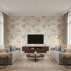 P2018103.347.0 | Kravet - Living Room Visualization (AI-generated, may not be to scale. Verify pattern scale with product specifications.)