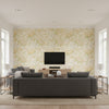 P2018103.423.0 | Kravet - Living Room Visualization (AI-generated, may not be to scale. Verify pattern scale with product specifications.)