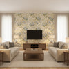 P2018103.530.0 | Kravet - Living Room Visualization (AI-generated, may not be to scale. Verify pattern scale with product specifications.)