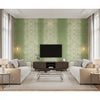 P2018107.303.0 | Kravet - Living Room Visualization (AI-generated, may not be to scale. Verify pattern scale with product specifications.)