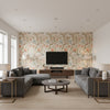 P2019102.123.0 | Kravet - Living Room Visualization (AI-generated, may not be to scale. Verify pattern scale with product specifications.)