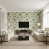P2019102.13.0 | Kravet - Living Room Visualization (AI-generated, may not be to scale. Verify pattern scale with product specifications.)