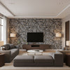 P2020107.2146.0 | Kravet - Living Room Visualization (AI-generated, may not be to scale. Verify pattern scale with product specifications.)