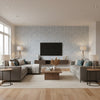 P2020112.5.0 | Kravet - Living Room Visualization (AI-generated, may not be to scale. Verify pattern scale with product specifications.)