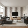 P2022108.616.0 | Kravet - Living Room Visualization (AI-generated, may not be to scale. Verify pattern scale with product specifications.)