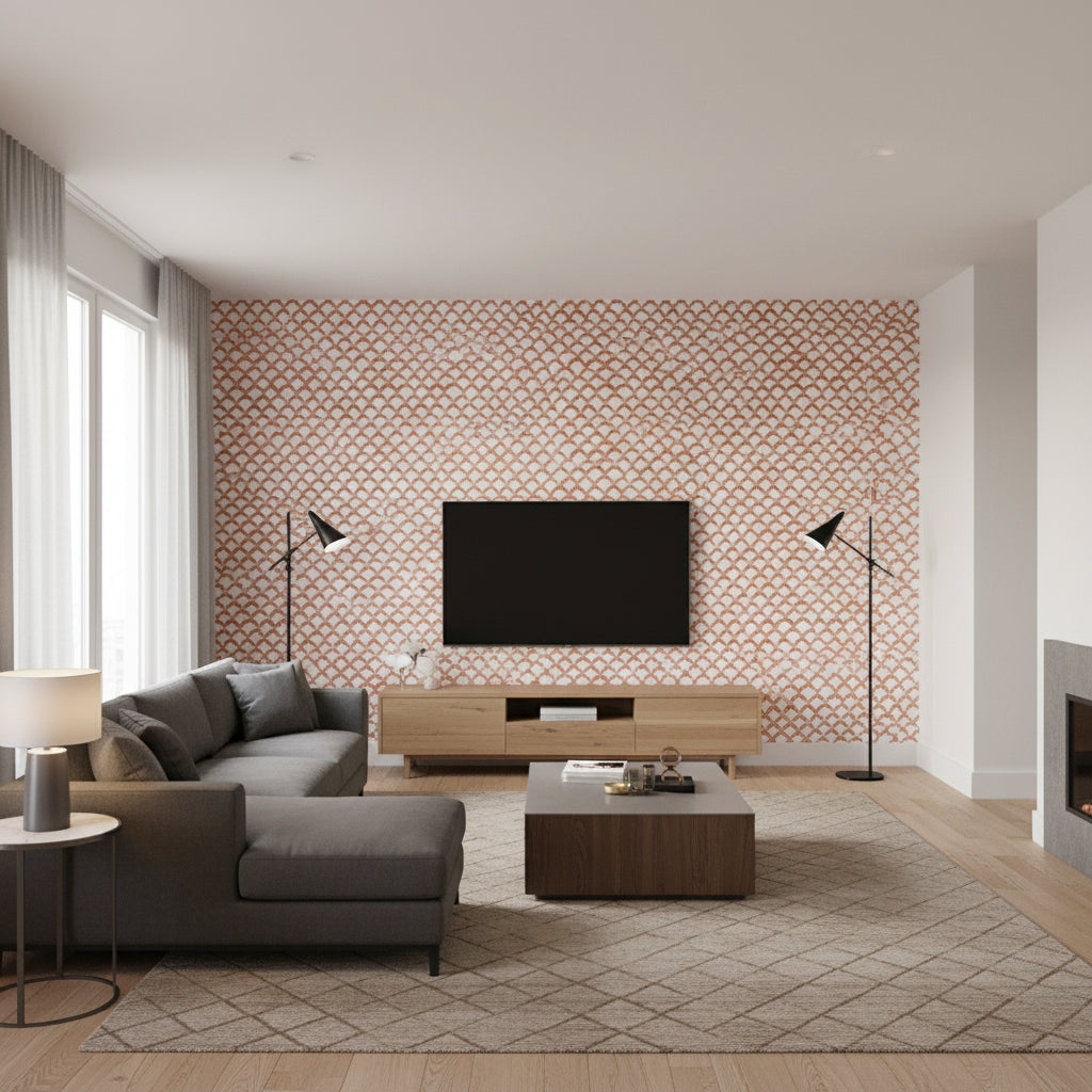 P2022109.212.0 | Kravet - Living Room Visualization (AI-generated, may not be to scale. Verify pattern scale with product specifications.)