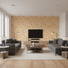P2022110.46.0 | Kravet - Living Room Visualization (AI-generated, may not be to scale. Verify pattern scale with product specifications.)