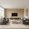 P2023127.73.0 | Kravet - Living Room Visualization (AI-generated, may not be to scale. Verify pattern scale with product specifications.)