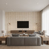 P8012138.16.0 | Kravet - Living Room Visualization (AI-generated, may not be to scale. Verify pattern scale with product specifications.)