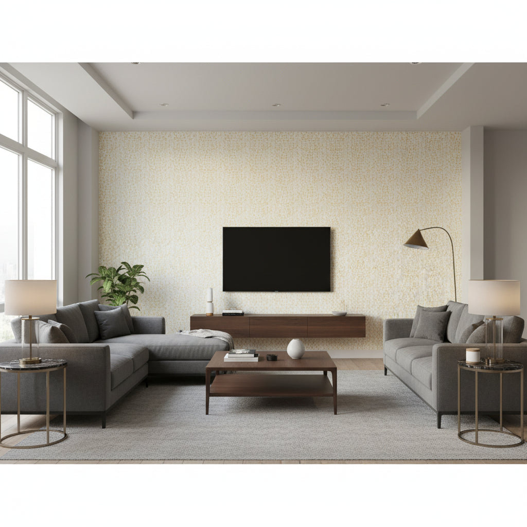 P8012138.40.0 | Kravet - Living Room Visualization (AI-generated, may not be to scale. Verify pattern scale with product specifications.)