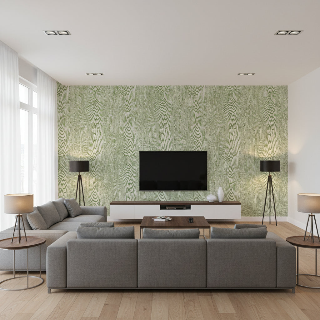P8013142.3.0 | Kravet - Living Room Visualization (AI-generated, may not be to scale. Verify pattern scale with product specifications.)