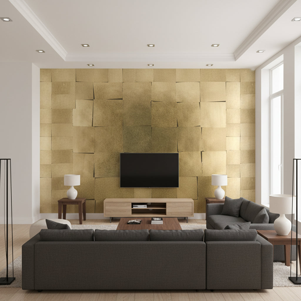 P8015120.46.0 | Kravet - Living Room Visualization (AI-generated, may not be to scale. Verify pattern scale with product specifications.)