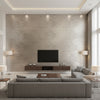 P8015123.11.0 | Kravet - Living Room Visualization (AI-generated, may not be to scale. Verify pattern scale with product specifications.)