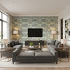 P8019101.113.0 | Kravet - Living Room Visualization (AI-generated, may not be to scale. Verify pattern scale with product specifications.)