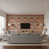 P8019101.19.0 | Kravet - Living Room Visualization (AI-generated, may not be to scale. Verify pattern scale with product specifications.)