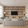 P8019102.117.0 | Kravet - Living Room Visualization (AI-generated, may not be to scale. Verify pattern scale with product specifications.)