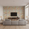 P8019113.137.0 | Kravet - Living Room Visualization (AI-generated, may not be to scale. Verify pattern scale with product specifications.)