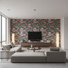 P8019113.50.0 | Kravet - Living Room Visualization (AI-generated, may not be to scale. Verify pattern scale with product specifications.)
