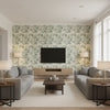 P8019115.133.0 | Kravet - Living Room Visualization (AI-generated, may not be to scale. Verify pattern scale with product specifications.)