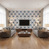 P8020104.55.0 | Kravet - Living Room Visualization (AI-generated, may not be to scale. Verify pattern scale with product specifications.)