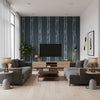 P8020106.50.0 | Kravet - Living Room Visualization (AI-generated, may not be to scale. Verify pattern scale with product specifications.)