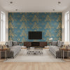 P8020108.35.0 | Kravet - Living Room Visualization (AI-generated, may not be to scale. Verify pattern scale with product specifications.)