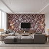 P8020109.909.0 | Kravet - Living Room Visualization (AI-generated, may not be to scale. Verify pattern scale with product specifications.)