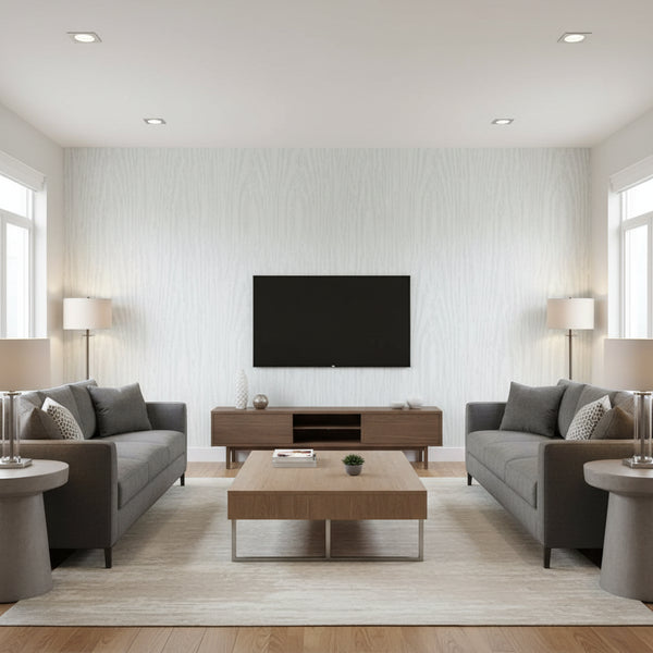 Heartwood High Performance Wallcovering - Whitewash | Ronald Redding