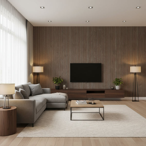Vintage Tin High Performance Wallcovering - Burnished Bronze | Ronald Redding