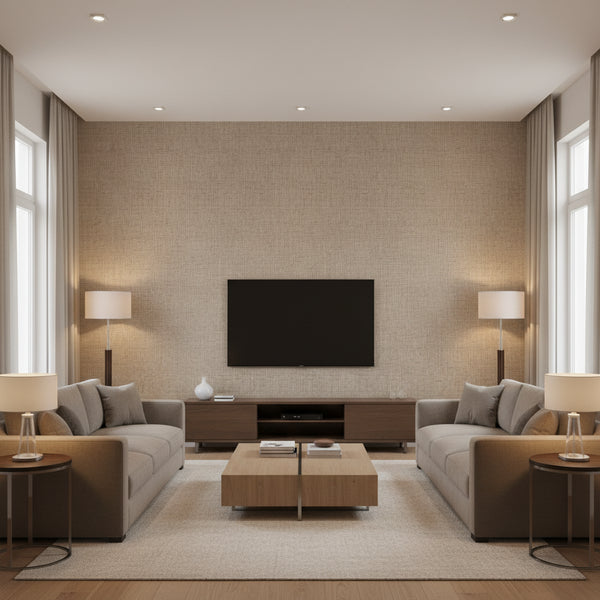 Rugged Linen High Performance Wallcovering - Adirondack | Ronald Redding